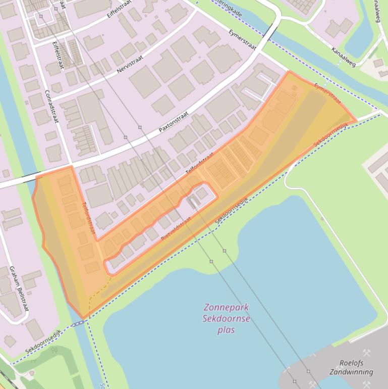 Kaart van postcodegebied 8013RL.