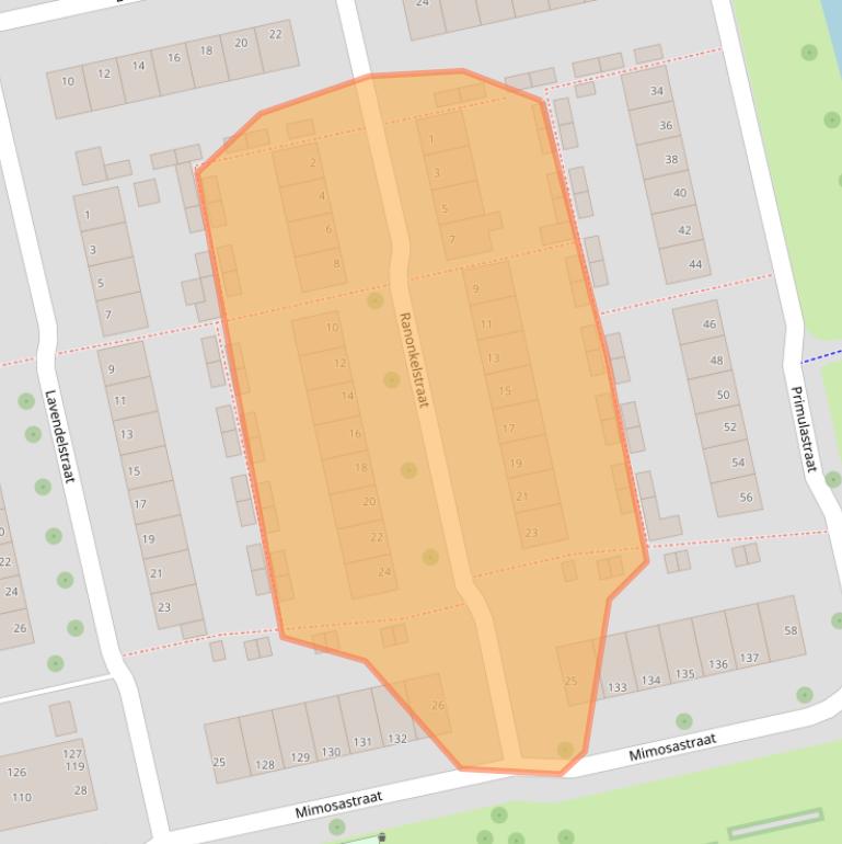Kaart van postcodegebied 8013SK.