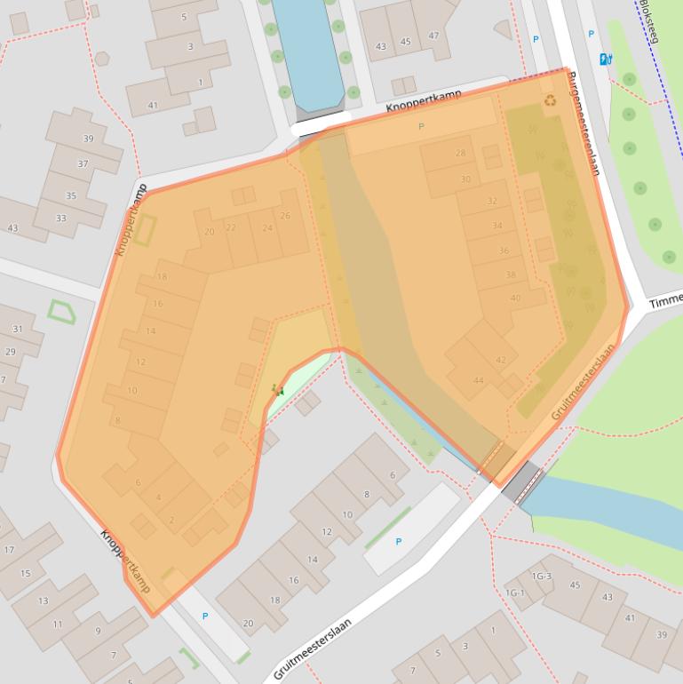 Kaart van postcodegebied 8014CD.