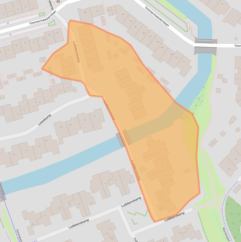 Kaart van postcodegebied 8014ER.