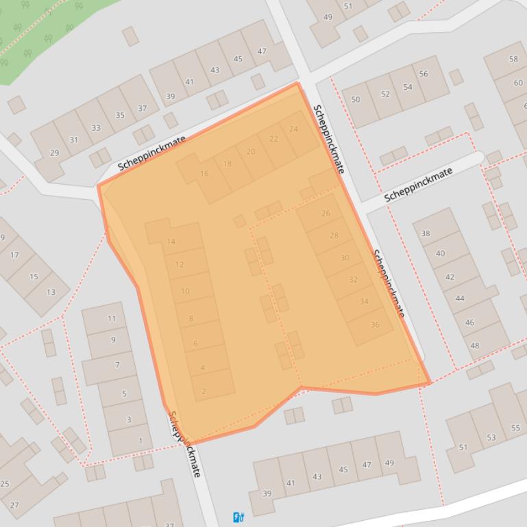 Kaart van postcodegebied 8014JM.
