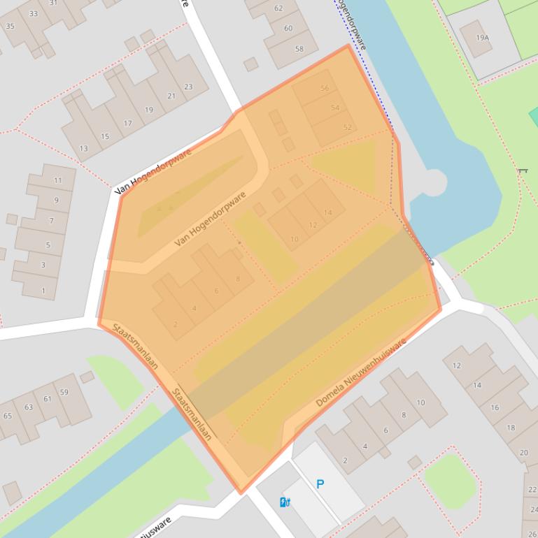 Kaart van postcodegebied 8014RM.