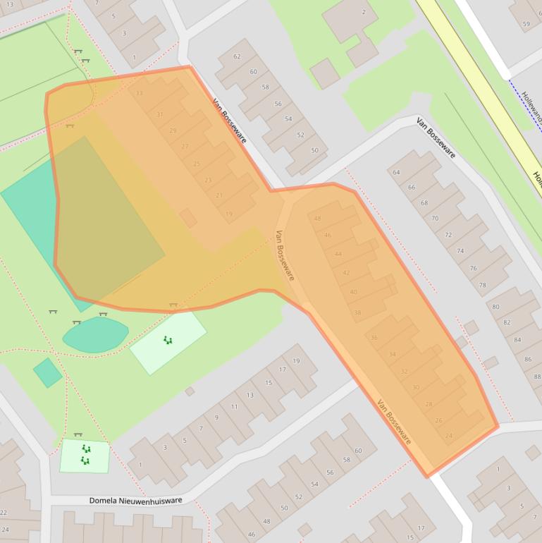 Kaart van postcodegebied 8014TB.
