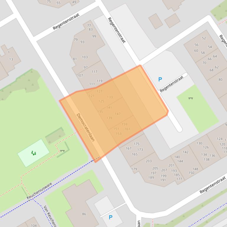 Kaart van postcodegebied 8014VH.