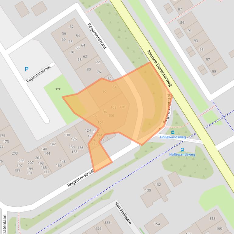 Kaart van postcodegebied 8014VM.