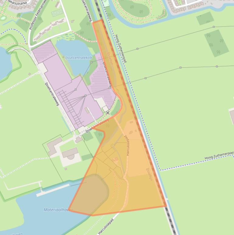 Kaart van postcodegebied 8015RA.