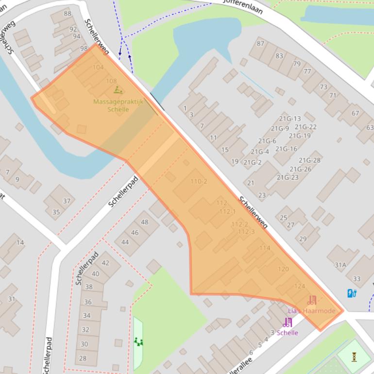 Kaart van postcodegebied 8017AK.