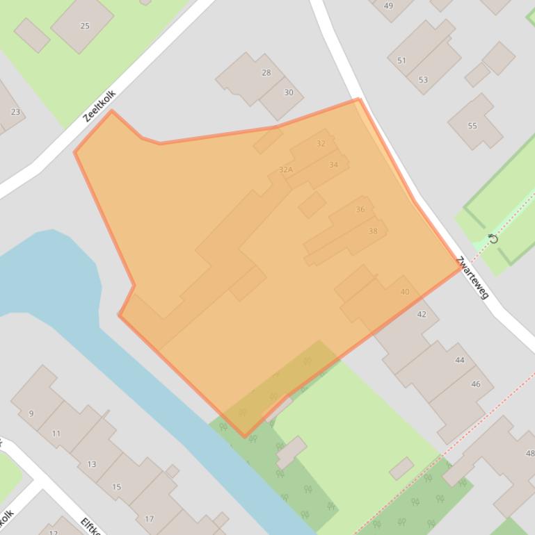 Kaart van postcodegebied 8017AX.