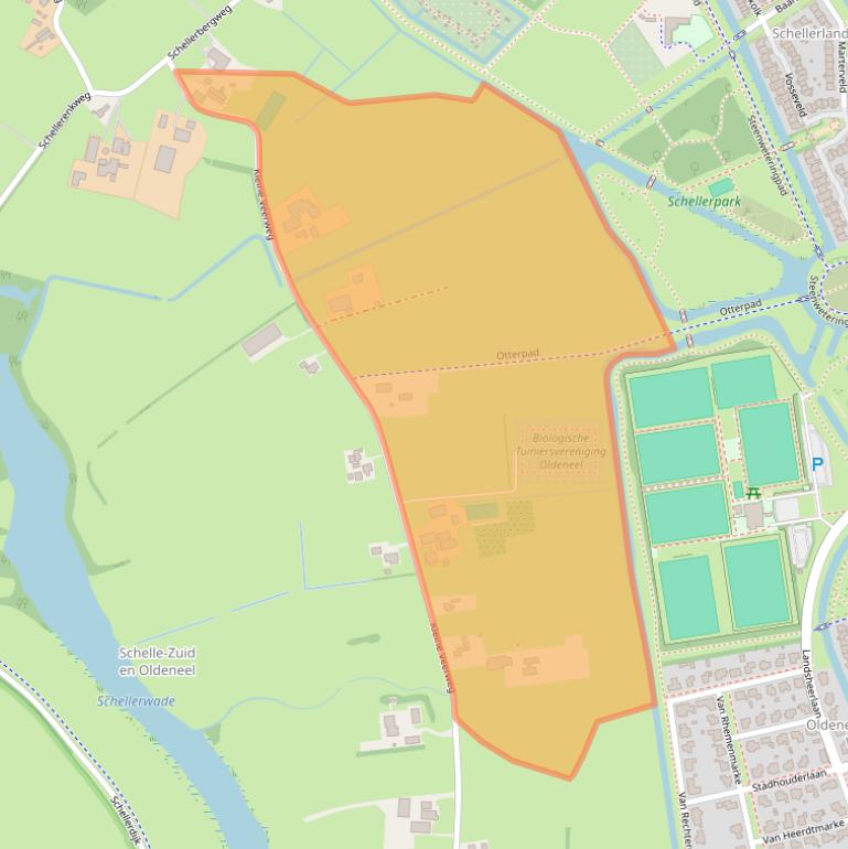 Kaart van postcodegebied 8017BP.