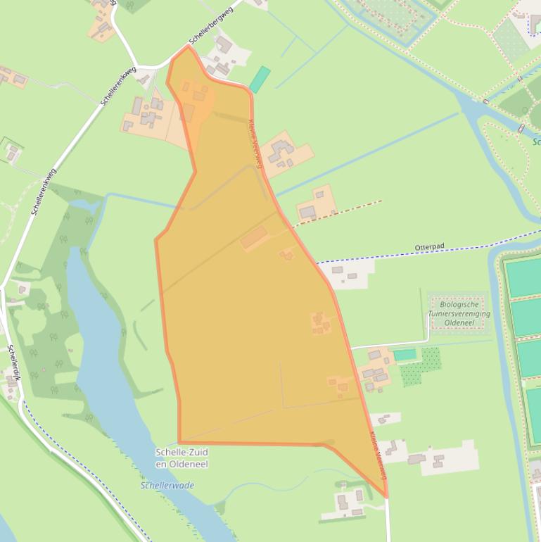 Kaart van postcodegebied 8017BS.