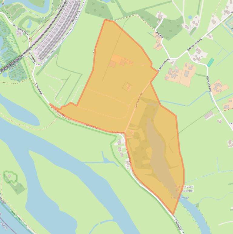 Kaart van postcodegebied 8017BT.