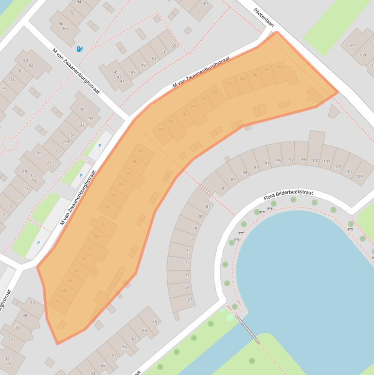 Kaart van postcodegebied 8017DV.