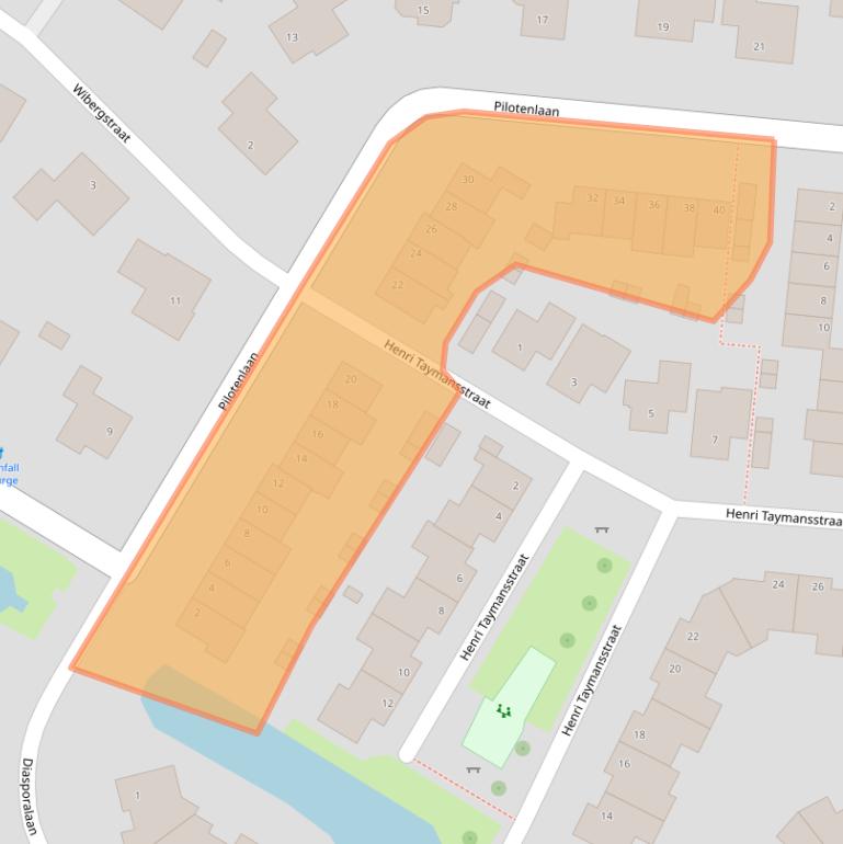 Kaart van postcodegebied 8017GD.