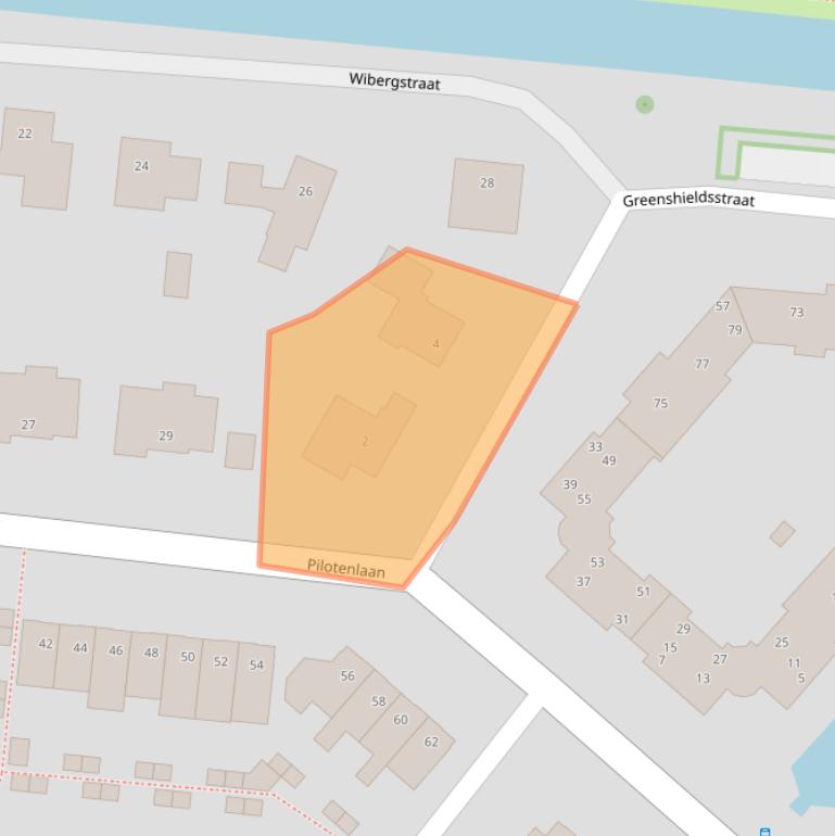 Kaart van postcodegebied 8017GP.