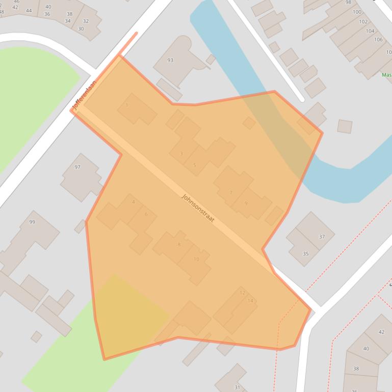 Kaart van postcodegebied 8017HP.