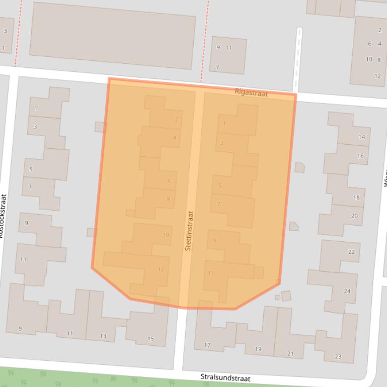 Kaart van postcodegebied 8017KT.