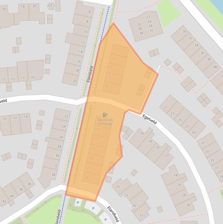 Kaart van postcodegebied 8017LK.