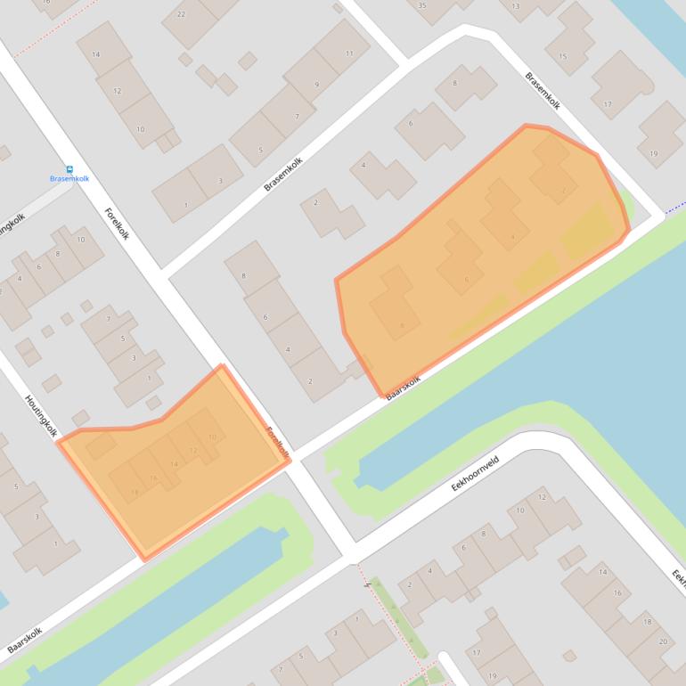 Kaart van postcodegebied 8017NA.