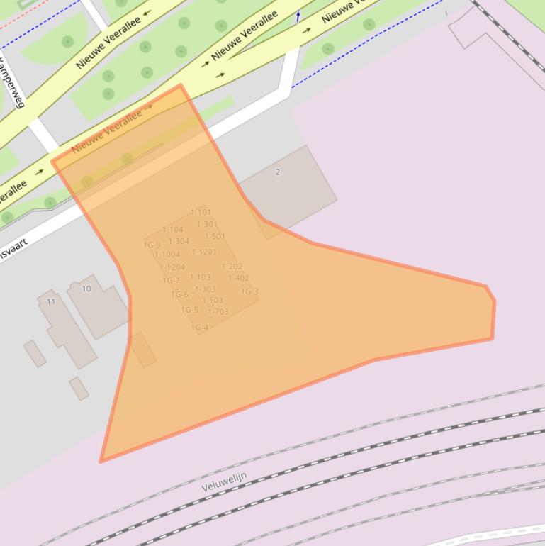 Kaart van postcodegebied 8019AA.