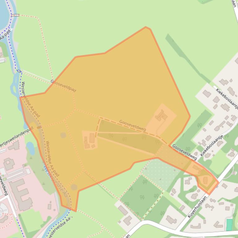 Kaart van postcodegebied 8024PG.