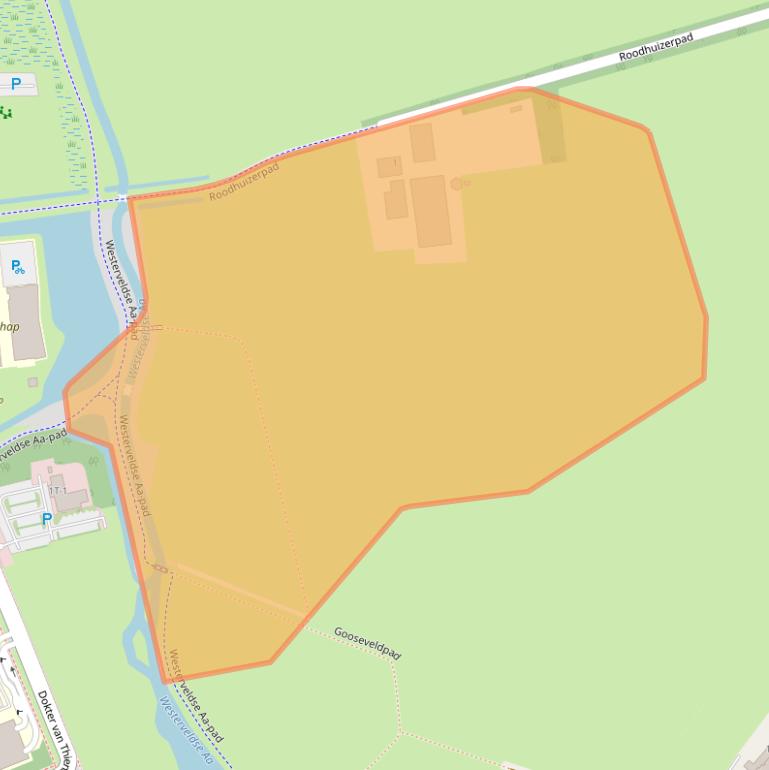 Kaart van postcodegebied 8024PL.