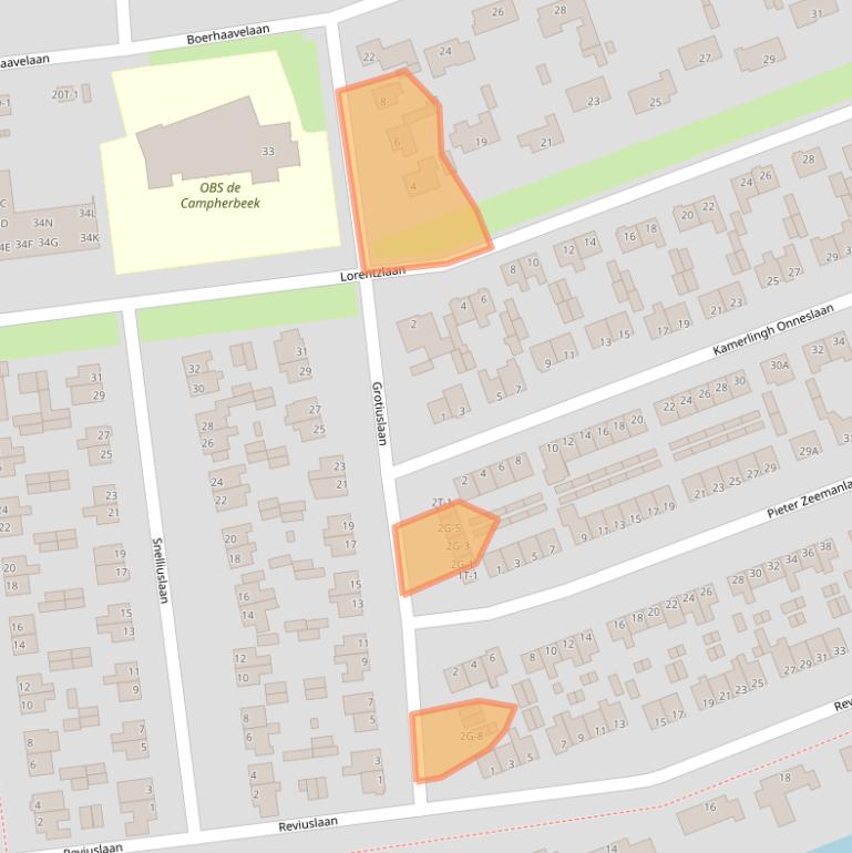 Kaart van postcodegebied 8024XN.
