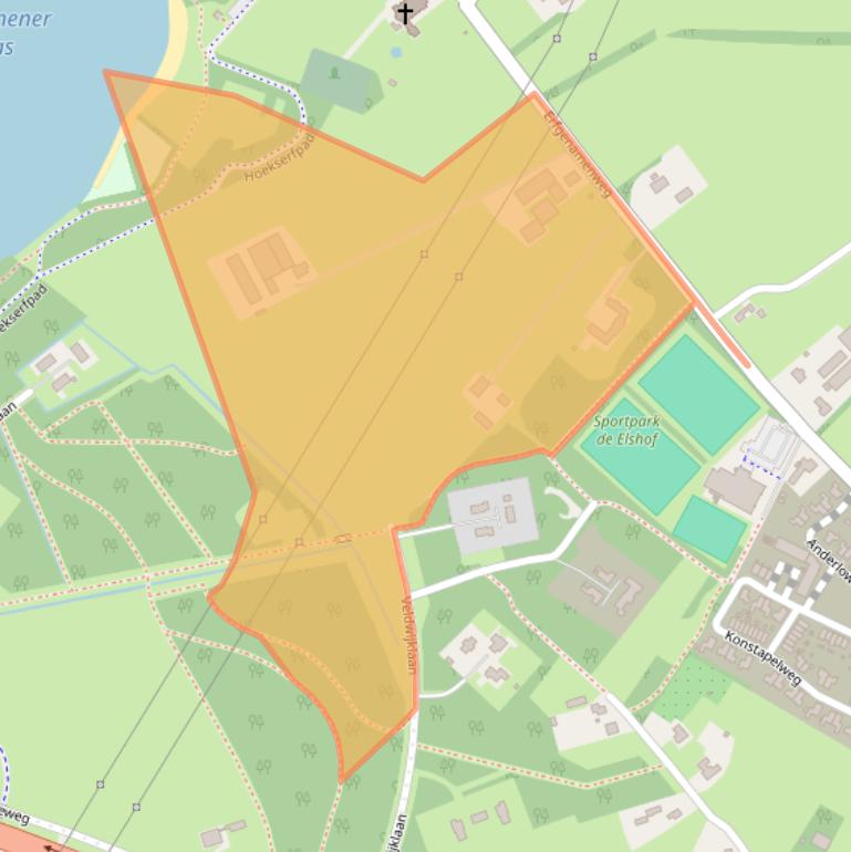 Kaart van postcodegebied 8026PR.