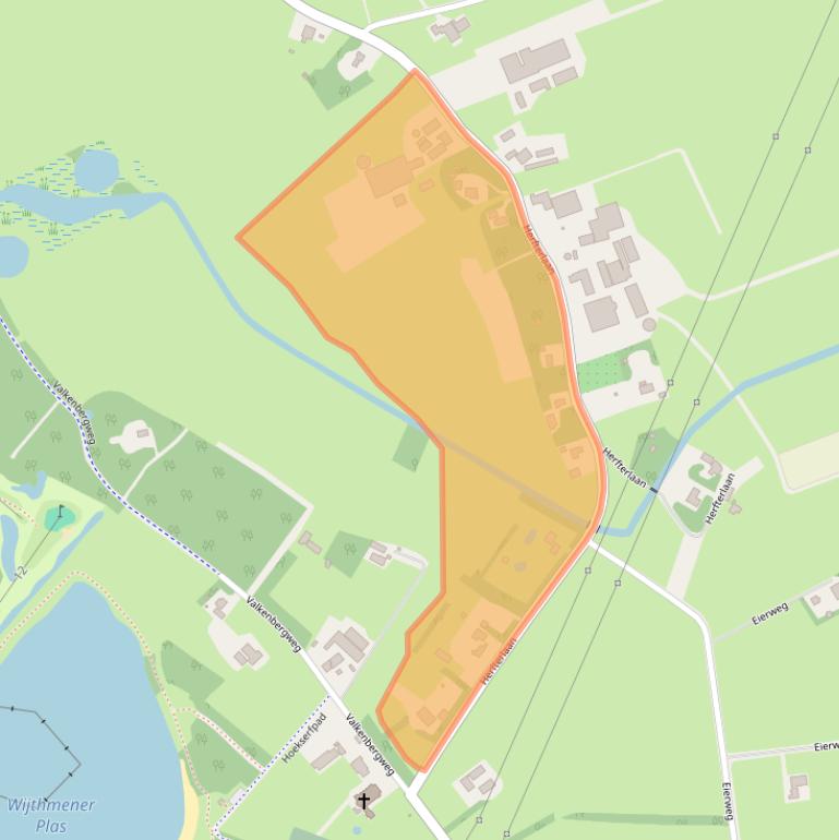 Kaart van postcodegebied 8026RB.