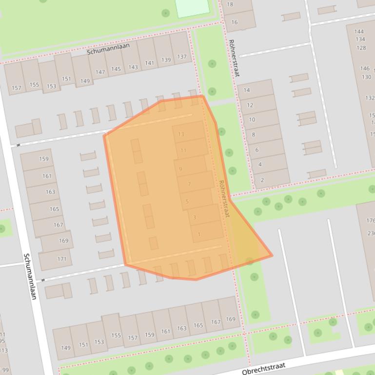 Kaart van postcodegebied 8031EN.
