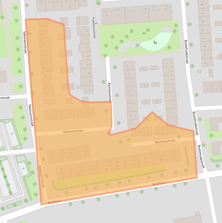 Kaart van postcodegebied 8031KK.