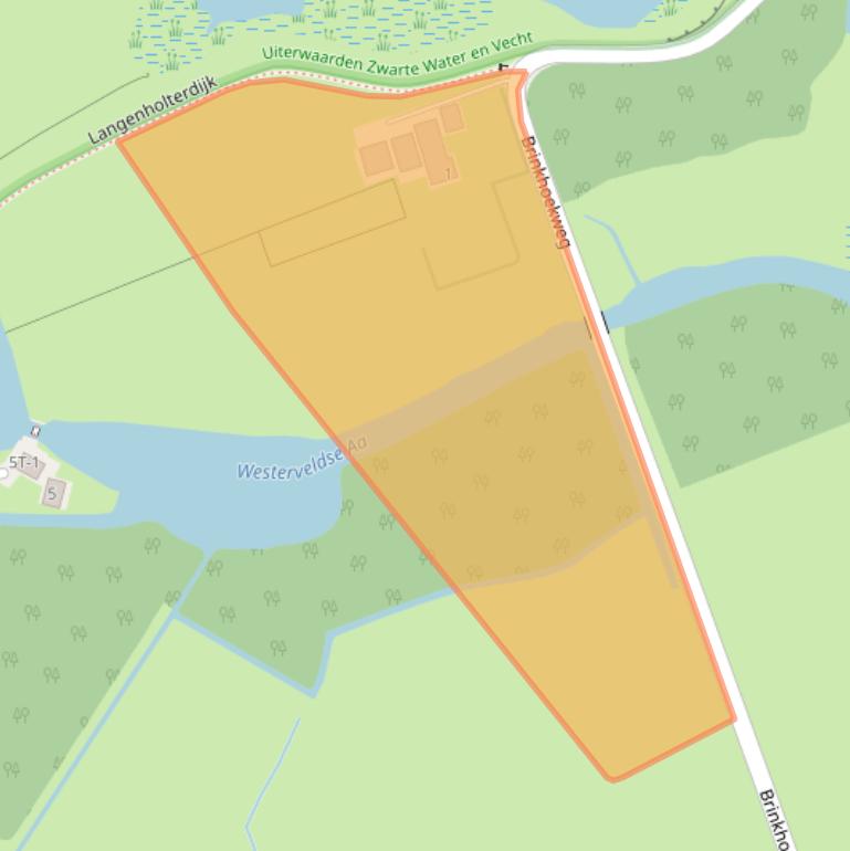 Kaart van postcodegebied 8031LE.