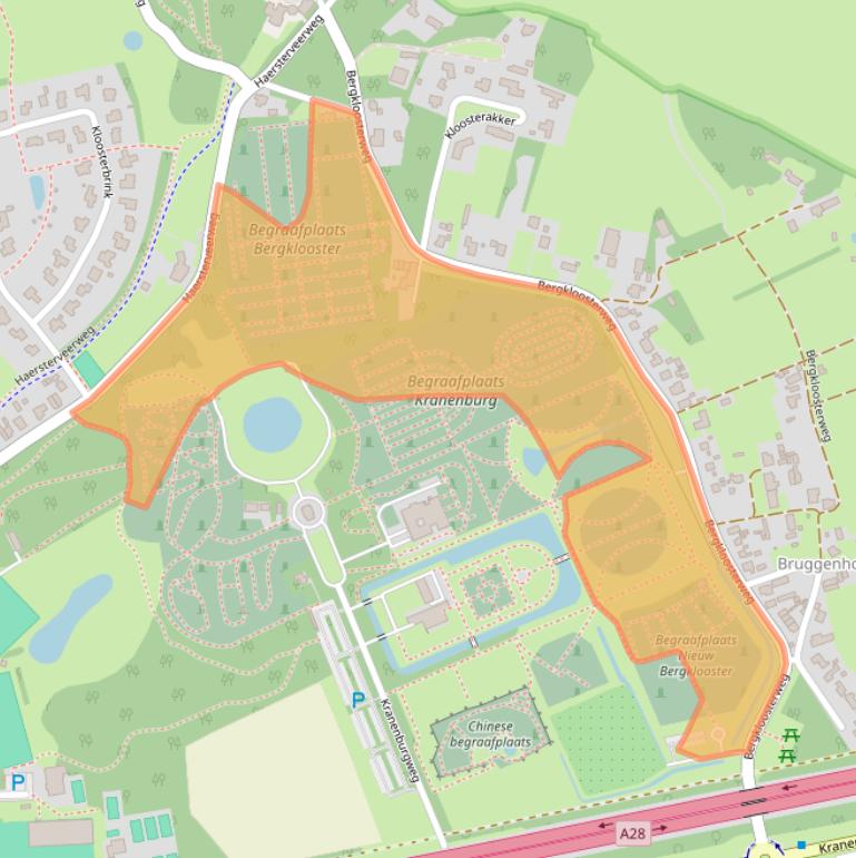 Kaart van postcodegebied 8034PL.