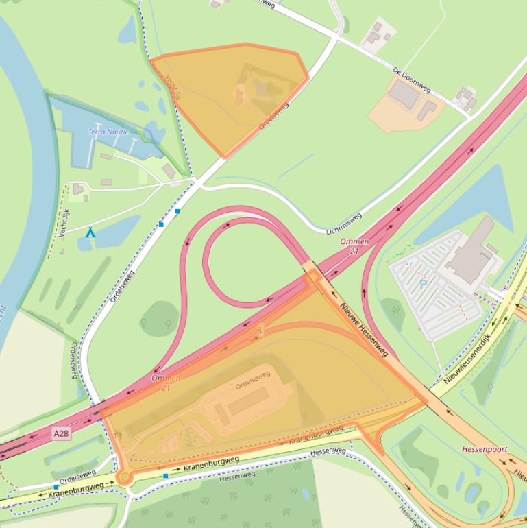 Kaart van postcodegebied 8035PB.