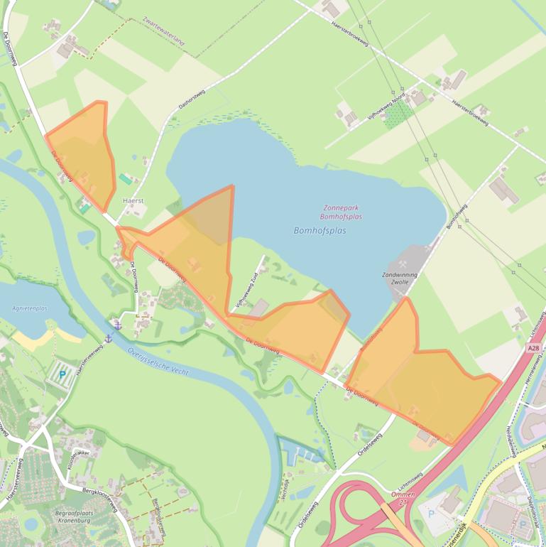 Kaart van postcodegebied 8035PE.