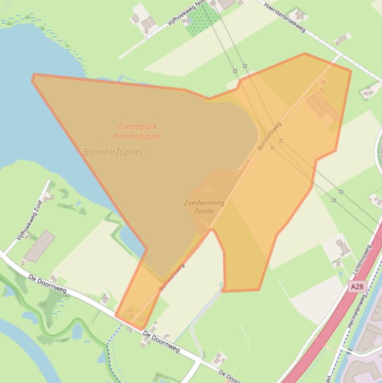 Kaart van postcodegebied 8035PJ.