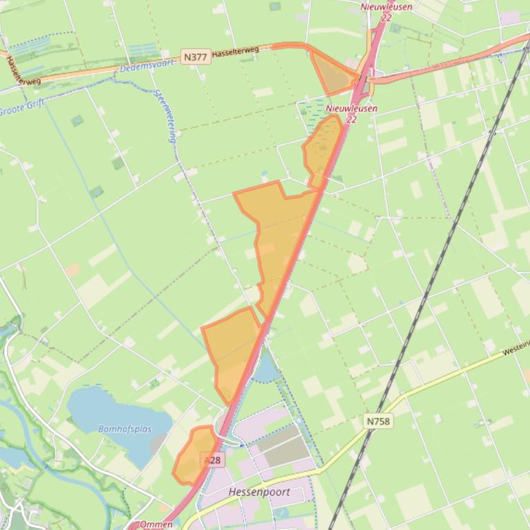 Kaart van postcodegebied 8035PL.