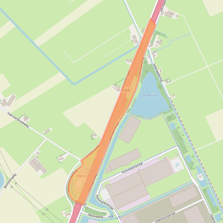 Kaart van postcodegebied 8035PS.