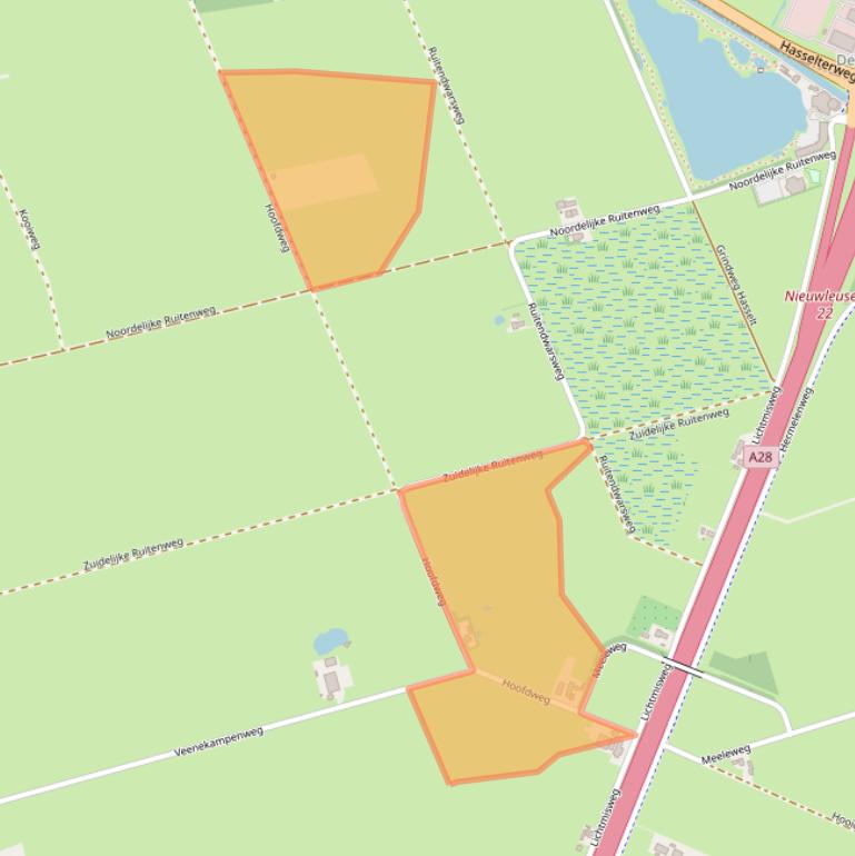 Kaart van postcodegebied 8035RG.