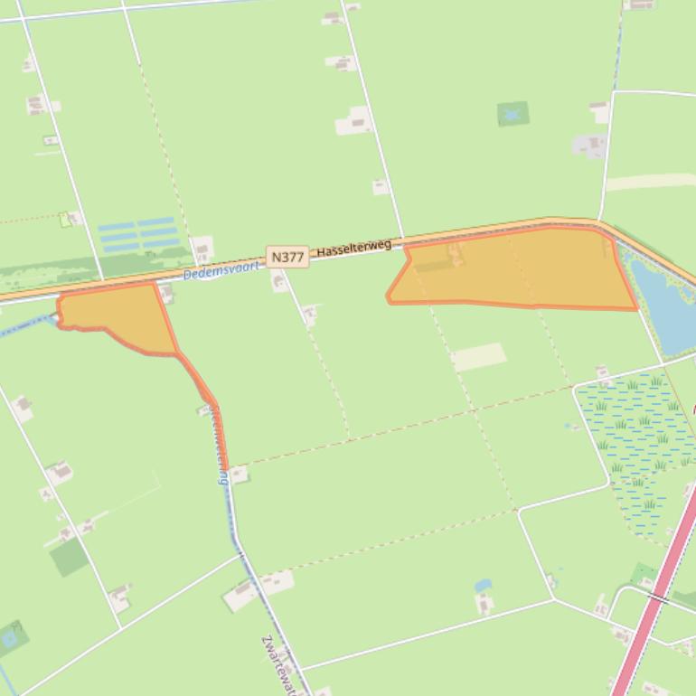 Kaart van postcodegebied 8035RL.