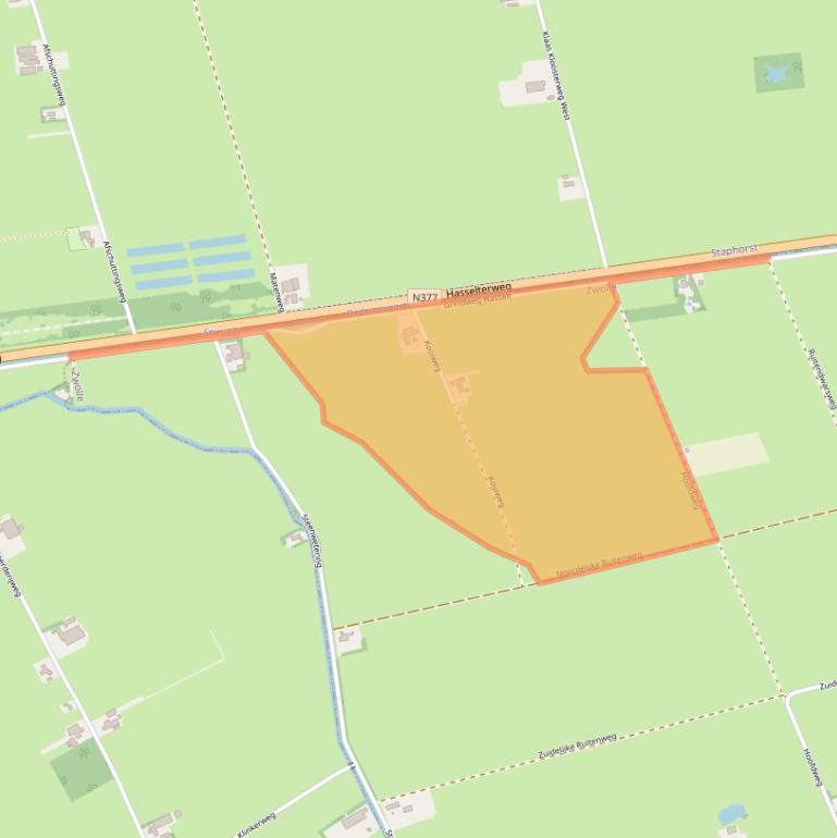 Kaart van postcodegebied 8035RM.