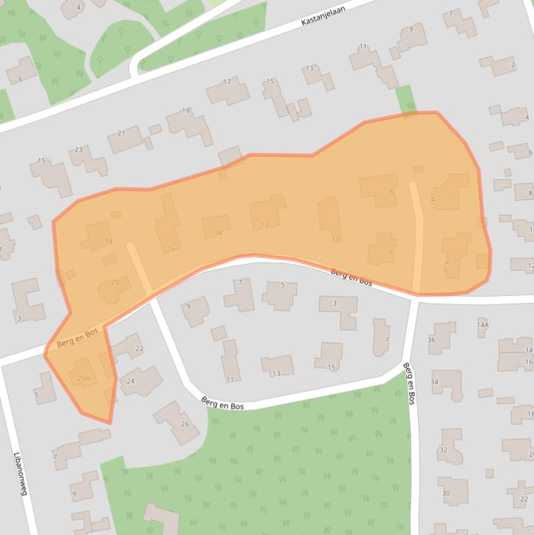 Kaart van postcodegebied 8051AL.