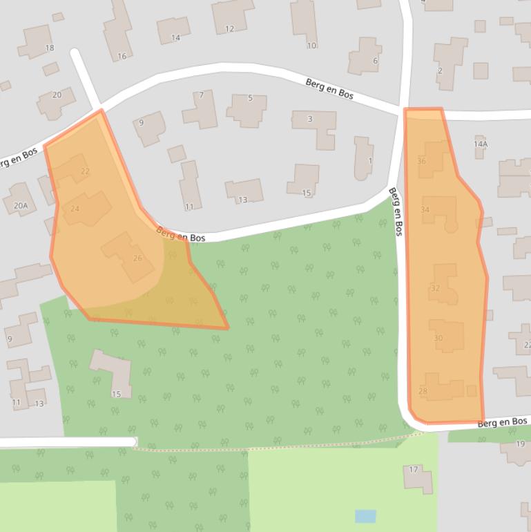 Kaart van postcodegebied 8051AM.