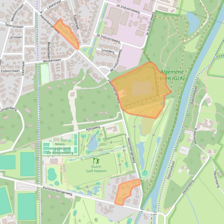 Kaart van postcodegebied 8051CE.