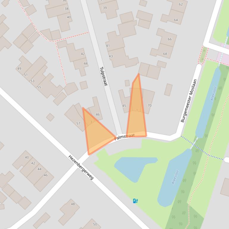 Kaart van postcodegebied 8051CT.