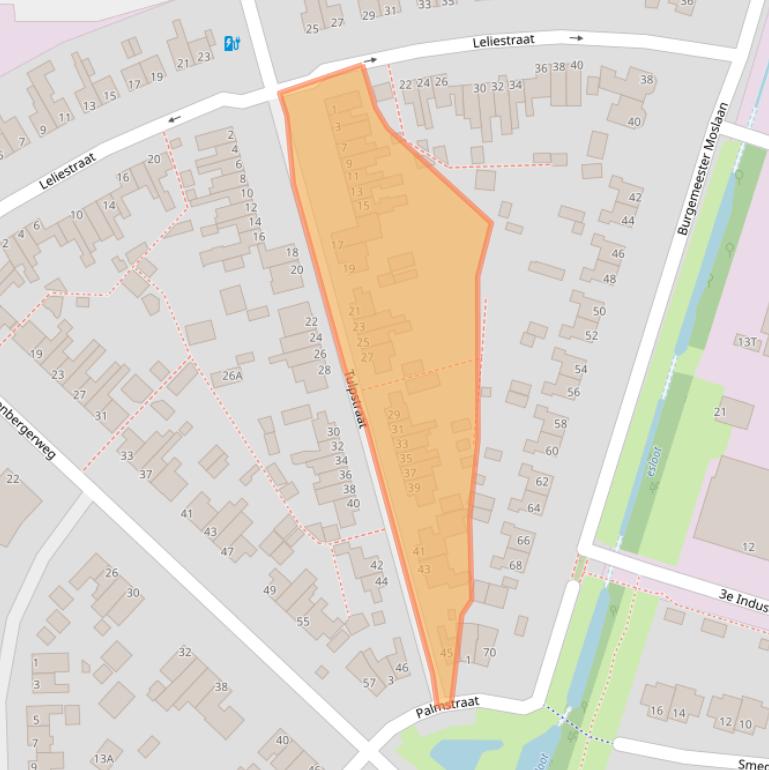 Kaart van postcodegebied 8051CV.