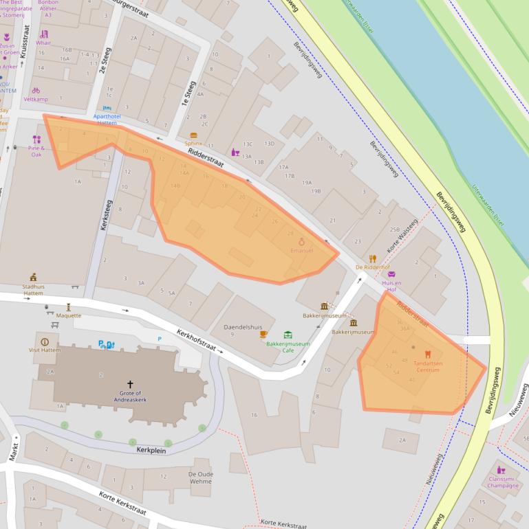 Kaart van postcodegebied 8051EH.