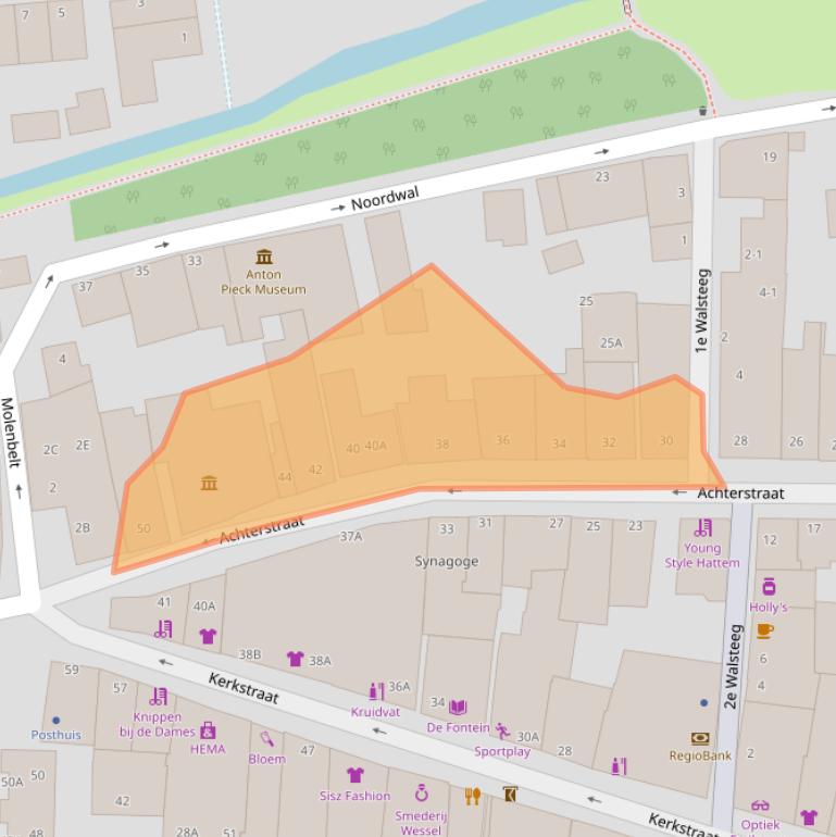 Kaart van postcodegebied 8051GC.