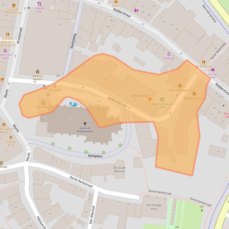 Kaart van postcodegebied 8051GG.