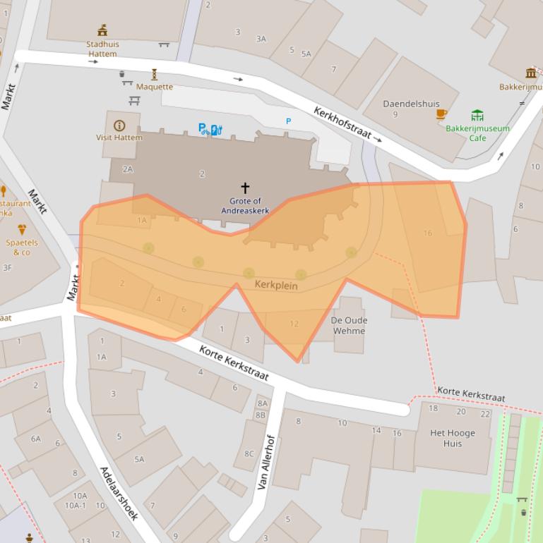 Kaart van postcodegebied 8051GH.