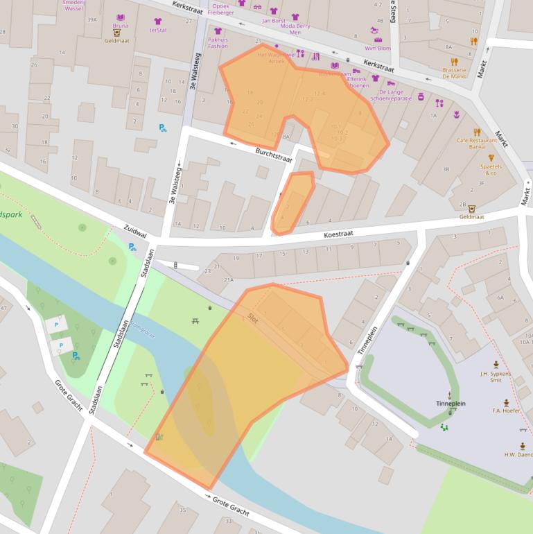 Kaart van postcodegebied 8051GZ.